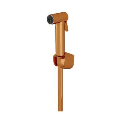 Toilet Shower Jet Shower Luxury Metal Shower Spray With Stop Valve (Polished Rose Gold) TOTO THX20MM
