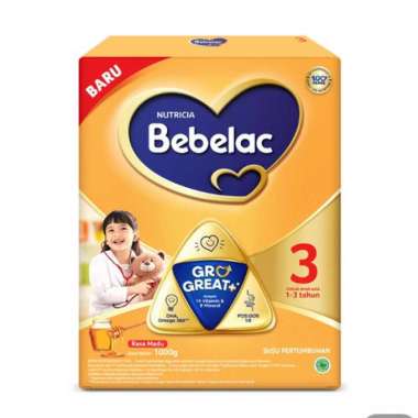 Bebelac 3 rasa madu / vanilla 1 kg madu