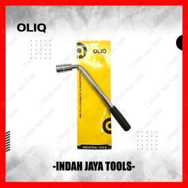 OLIQ Kunci Roda Tarik 19 x 21 mm - Buka Baut Ban Mobil Spanner Wheel Master Wrench L 1/2" Telescopin