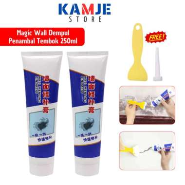 KAMJE Penambal Dinding Pasta Dempul Tembok Retak Wall Repair Cream Instan Waterproof