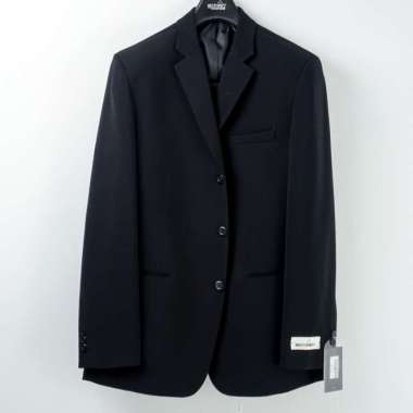 MUSTEVANS BLAZER JAS PRIA KERJA JAS FORMAL POLOS KANCING 3 100% ORIGINAL XXL