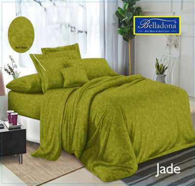 Belladona Sprei Set Emboss Tinggi 30 cm 120/160/180 Eksklusif Jade 120 x 200