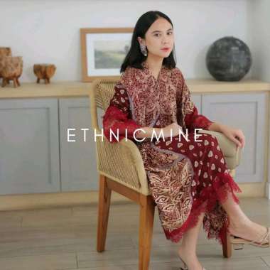 Kaftan Merah Dress Merah Kaftan Batik Kaftan Jumbo Dress Batik Dress Jumbo