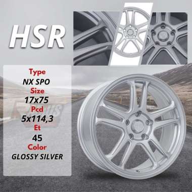 VELG MOBIL HSR NX SPO RING 17 UNTUK HRV INNOVA XPANDER DLL