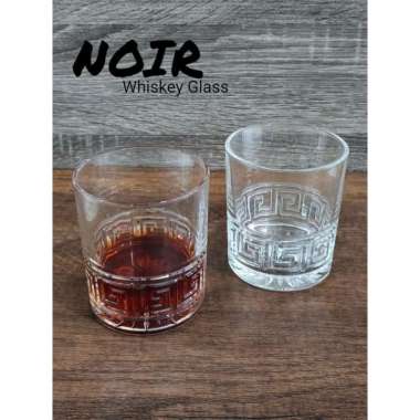 NOIR Gelas Kaca Aesthetic Gelas Kaca Tebal Gelas Cocktail Cup Gelas Es Whiskey Glass Gelas Cangkir