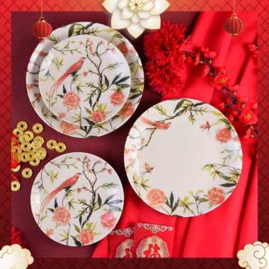 SANGO Akira Dinner Salad Plate (Isi 4)