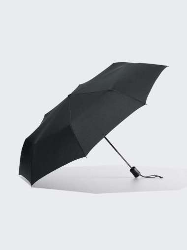 UNIQLO UMBRELLA PAYUNG COMPACT PROTEKSI SINAR UV PROTECTION BLACK