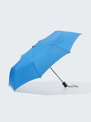UNIQLO UMBRELLA PAYUNG COMPACT PROTEKSI SINAR UV PROTECTION BLUE 63