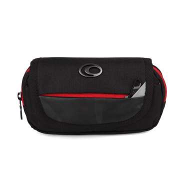 Tas Smartphone Case Hp 6.7 Inch Ozone 857 Forza + Raincover Hitam Merah