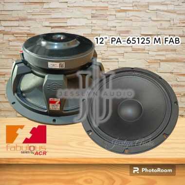 Speaker 12" PA-65125 M FAB Fabulous Series By ACR | 12 Inch Woofer fabolus