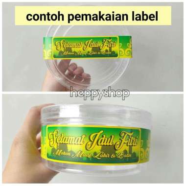 paper belt pita kertas toples kue kering lebaran idul Fitri