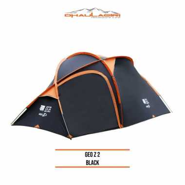Dhaulagiri Geo Z 2 Tent / Tenda Kapasitas 2 orang Hitam