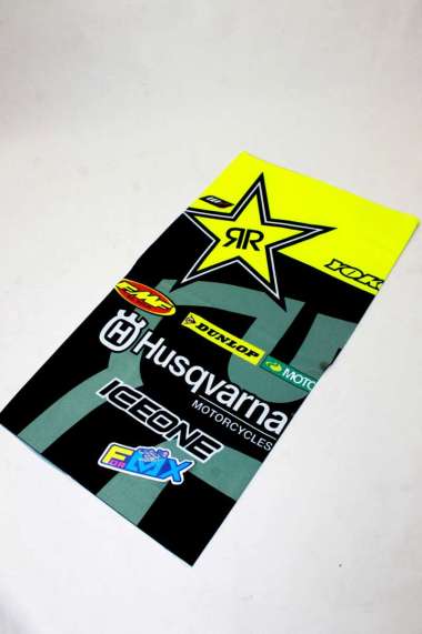 BUFF / BALACLAVA / MASKER BUFF / BANDANA HITAM POLOS / MASKER WAJAH PENGENDARA MOTOR ROCKSTAR