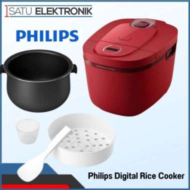 Philips Digital Rice Cooker HD4712 Magicom 1,8 Liter Anti Lengket