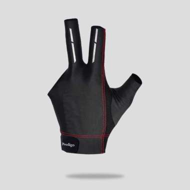 Prodigo * Sarung Tangan Billiard Garaga Hitam I Billiard Gloves I Billiad Hand Gloves I Sarung Tanga