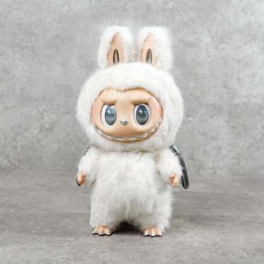 POP MART THE MONSTERS LABUBU ZIMOMO ANGELS IN CLOUD WHITE DOLL 60CM 100% ORIGINAL