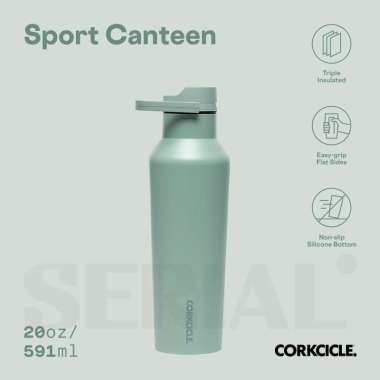 CORKCICLE Sport Canteen 20oz - Thyme