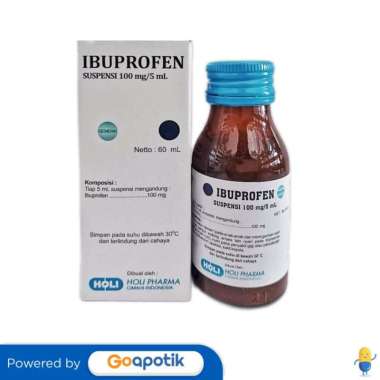 IBUPROFEN HOLI 100 MG/5 ML SUSPENSI 60 ML
