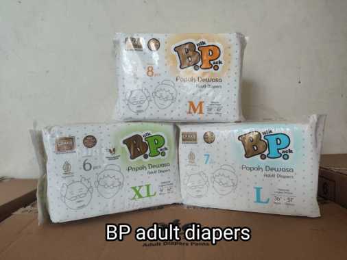 BP Adult Diapers / Popok Perekat Dewasa orang tua Size M, L dan XL. Popok Dewasa / Pampers dewasa XL