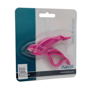 Bantex Stapler Remover / Pencabut Staples Stapler Model Jepit | 9356 Pink