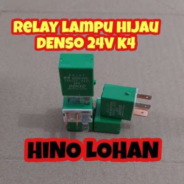 Relay Lampu Hijau DENSO HINO LOHAN 24v 4 kaki