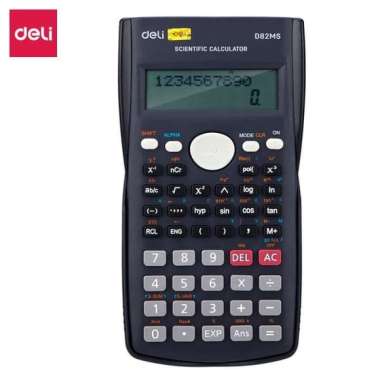 Deli Kalkulator Scientific 240F 10+2 Digits Calculator Scientific
