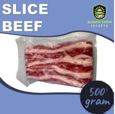 daging sapi slice / daging sapi segar slice / slice shortplate 500 gram