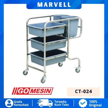 Troli Gomesin CT-024 Trolley Piring Kotor