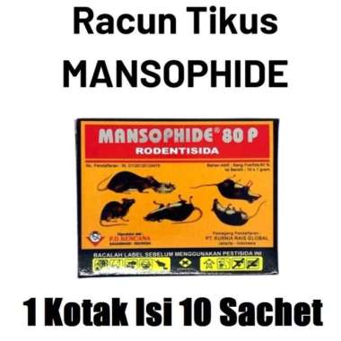 RACUN TIKUS MANSOPHIDE 80P BUBUK ISI 10 BKS