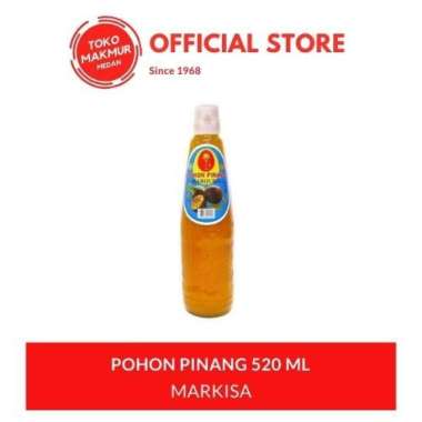 SIRUP POHON PINANG MARKISA 520ML SIRUP + BUBBLEWRAP