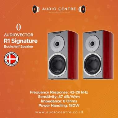 Audiovector R1 Signature Bookshelf Speaker made in denmark