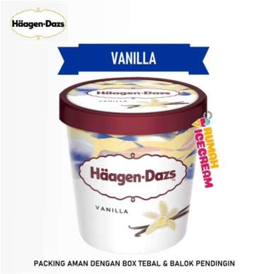 Ice Cream Haagen Dazs Cup 100ml Vanila