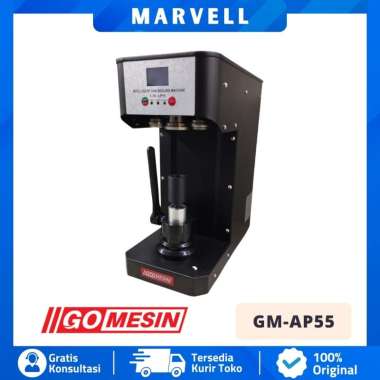 Can Sealer Gomesin Gm-Ap55 Mesin Penutup Kaleng Otomatis
