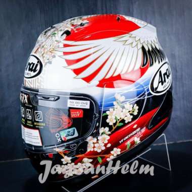ARAI HELM RX-7X TSUBASA | WHIT E RED BLUE | ARAI RX7X FULLFACE M