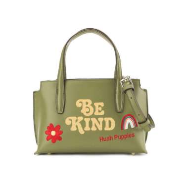 Hush Puppies Georgina Satchel (L) Wanita Olive