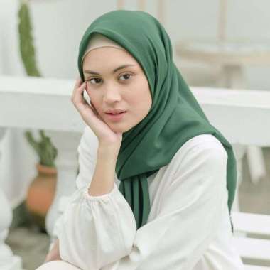 MURAH! HIJAB BELLA SQUARE LASERCUT & JAHIT TEPI BAHAN POLYCOTTON PREMIUM MEREK UMAMA SCARF JILBAB WA