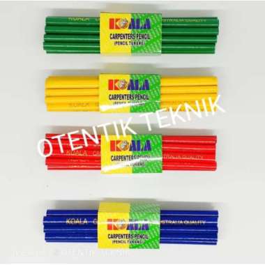 PENSIL TUKANG - CARPENTERS PENCIL - PENCIL TUKANG 1 LUSIN