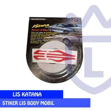 STIKER LIS BODY MOBIL KATANA IMPOR TAIWAN