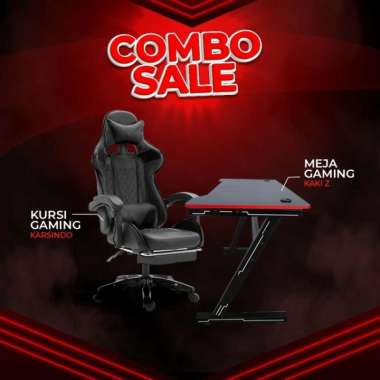 Promo Kursi Gaming + Meja Gaming