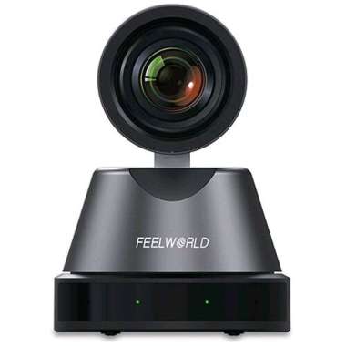 Feelworld 4K12X 4K UHD PTZ Webcam USB HDMI Streaming Camera Portable with 12x Optical Zoom GARANSI R