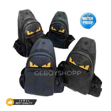 Tas Slingbag Pria / Tas Selempang Pria [TSLA1] [TSLA1] Golden