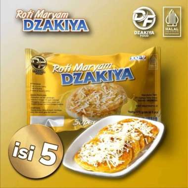 DZAKIYA ROTI MARYAM/ROTI CANAI KEJU 375GR