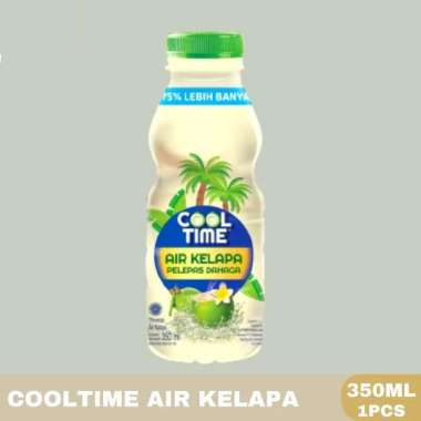 Cool Time Coconut Water 350 ml Cooltime Botol Air kelapa cool time pakingbublewrap