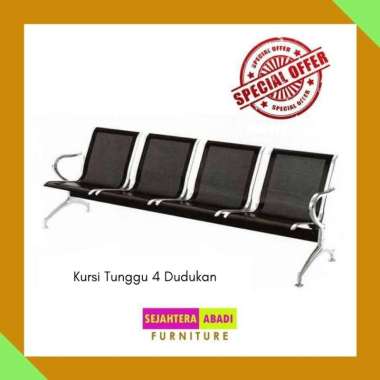 Kursi Tunggu Bandara β Kursi Tunggu Rumah Sakit β Kursi Tunggu Aluminium 4 DDKAN SILVER