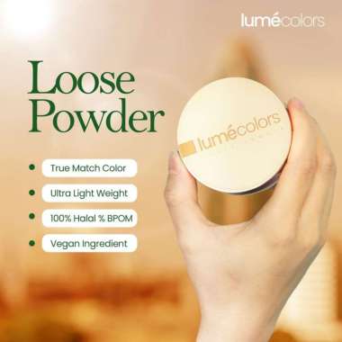 Loose Powder Lumecolors Bedak Tabur Lumecolors Lumecolors Loose Powder Lume Colors medium neutral