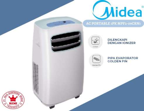 Midea AC Portable MPF2-09CRN1 1PK Pendingin Ruangan