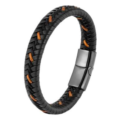 REYKJAVIK GENUINE LEATHER BRACELET gelang tali gelang pria gelang kulit + FREE BREWYN POUCH 104