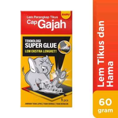 Lem Tikus Cap Gajah Papan Perangkap Tikus - Lem Gajah Papan
