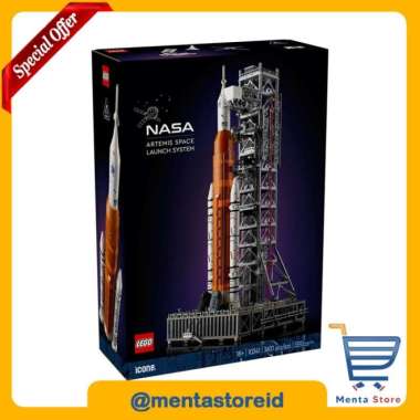 LEGO Icons 10341 NASA Artemis Space Launch System Tower Human Exploration Science Tech Fans Most Pow