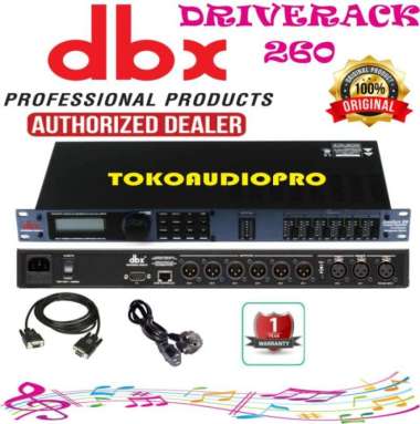 DLMS DBX DRIVERACK 260 DIGITAL SPEAKER MANAGEMENT DLMS